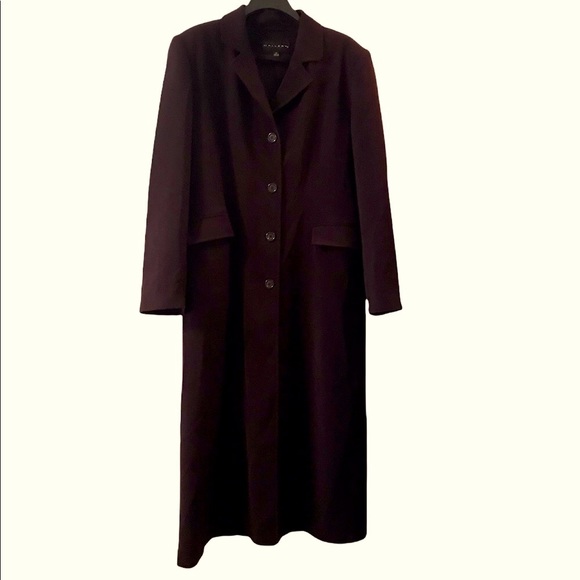 Gallery Women’s Purple Overcoat With Zip Out Lining Size 10 - Picture 3 of 8
